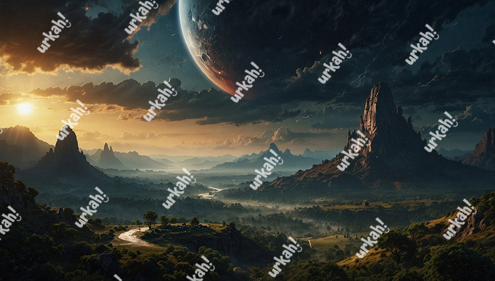 Alien Landscape - Wallpaper