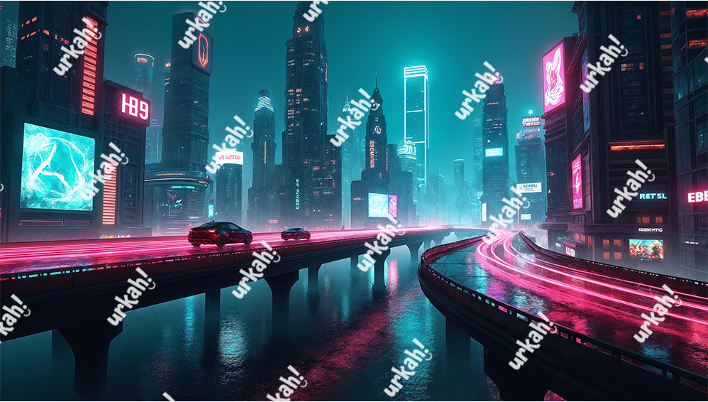 Cyber Metropolis - Wallpaper