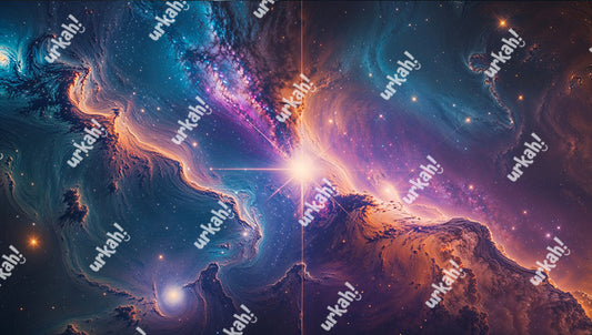 Galactic Harmony - Wallpaper